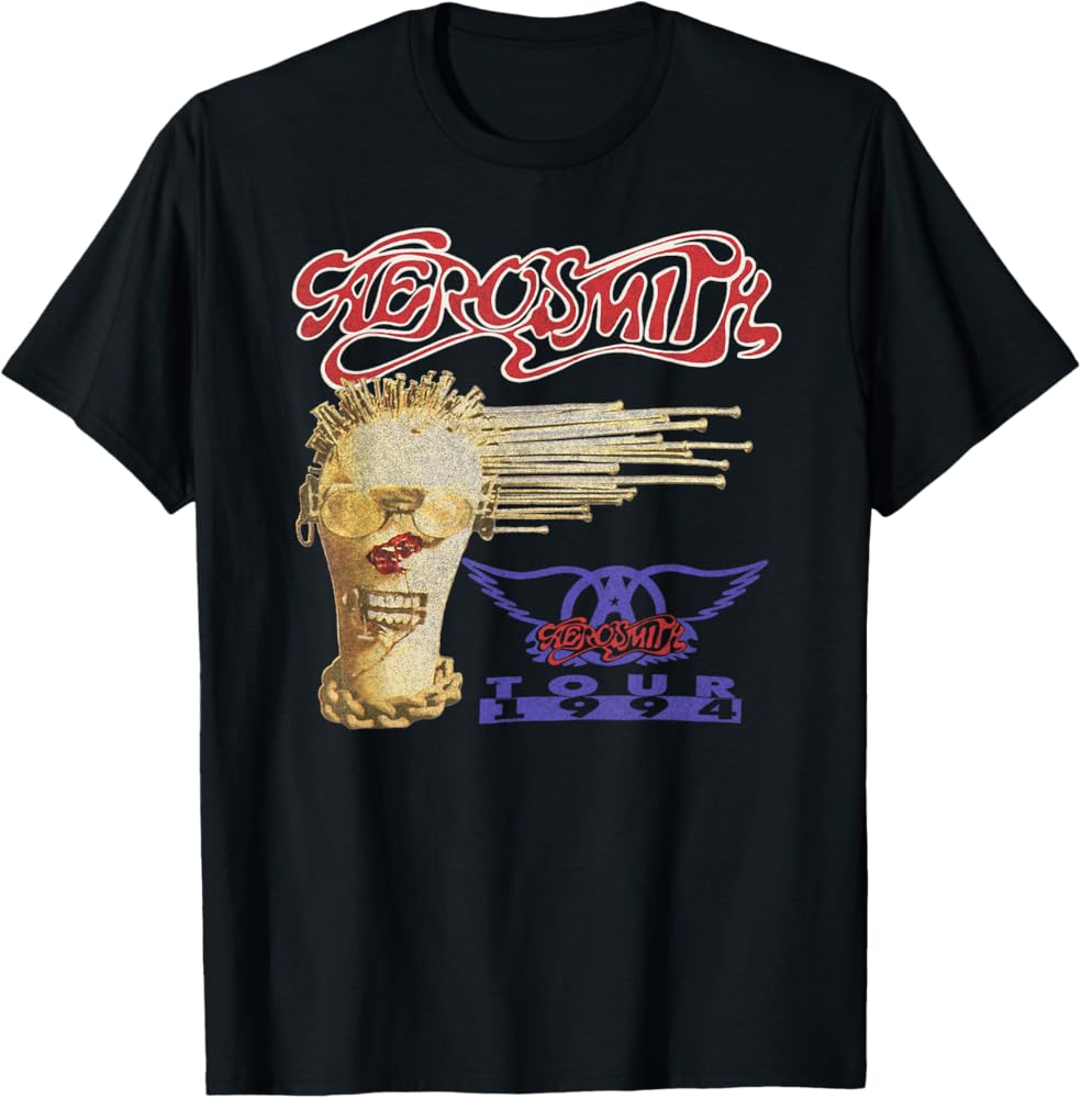 Amazon | Aerosmith Amazon限定 - Get A Grip 1994 Tour Tシャツ | T Amazon | Aerosmith Amazon限定 - Get A Grip 1994 Tour Tシャツ | T